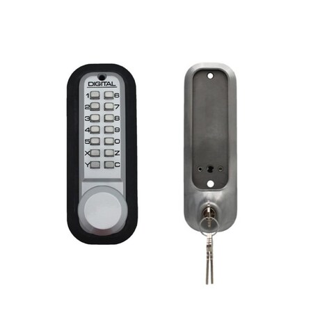Lockey Lockey: 2830 Mechanical Keyless Combination Key Override Knob Lock 2830-SC-KO